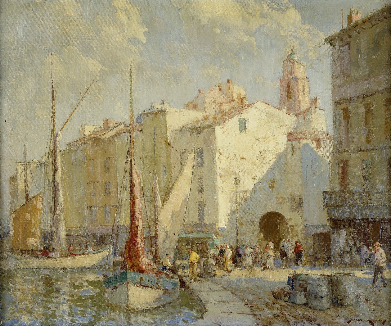 Sankt Tropez af William Lee Hankey