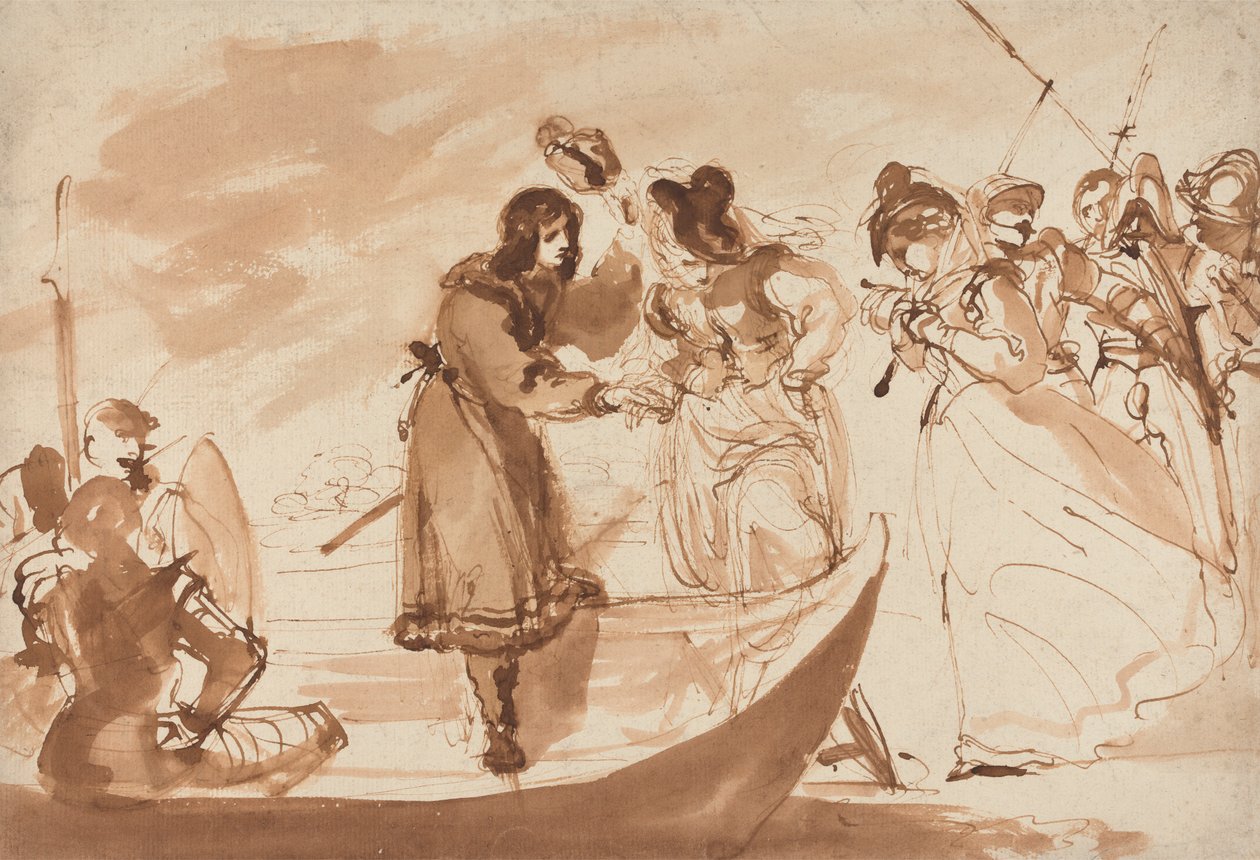 Mary, Queen of Scots, går om bord af William Lock Ii