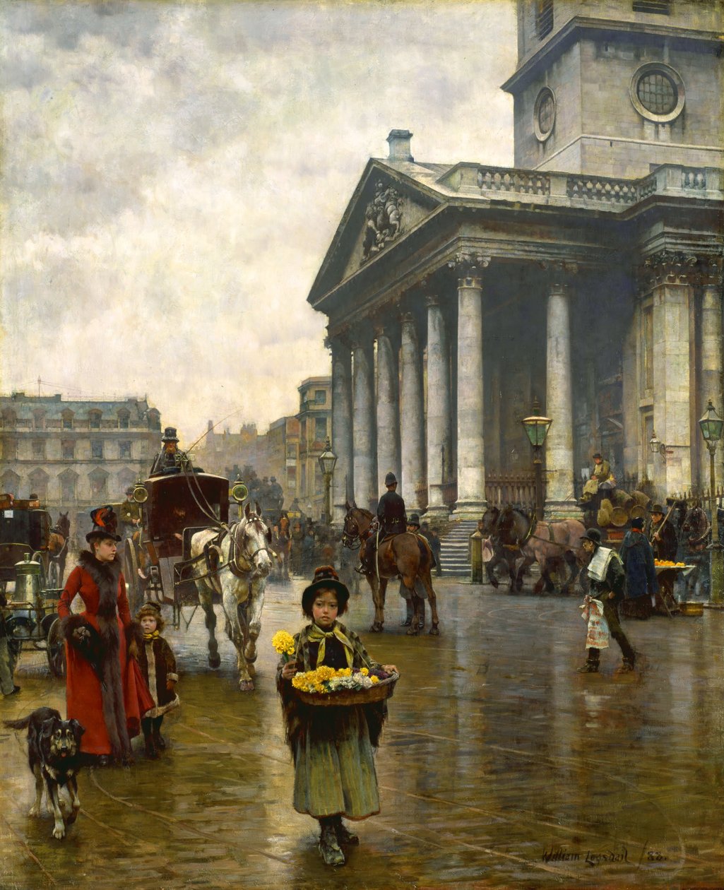St. Martin-in-the-Fields af William Logsdail