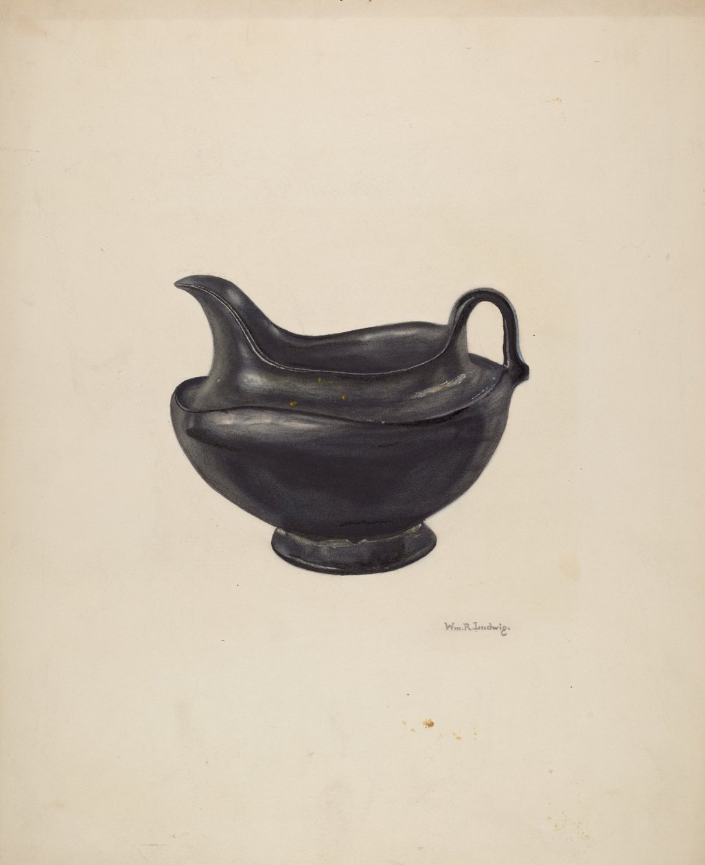 Moravian Pitcher, 1938. af William Ludwig