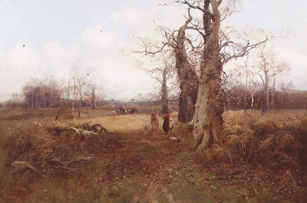 Efterårslandskab af William Manners