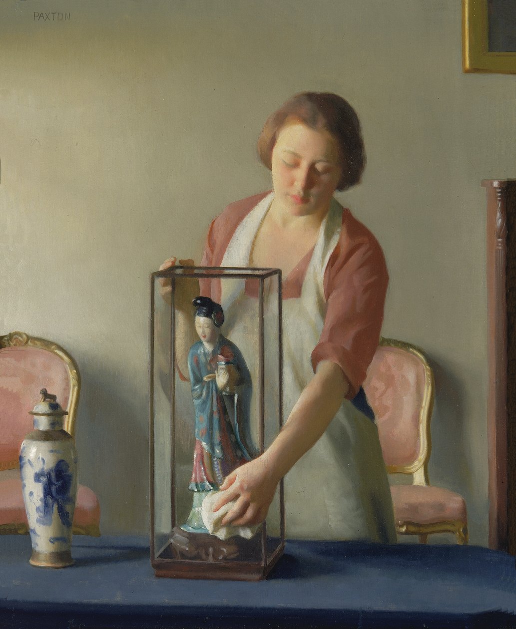 Figuren, 1921. af William McGregor Paxton