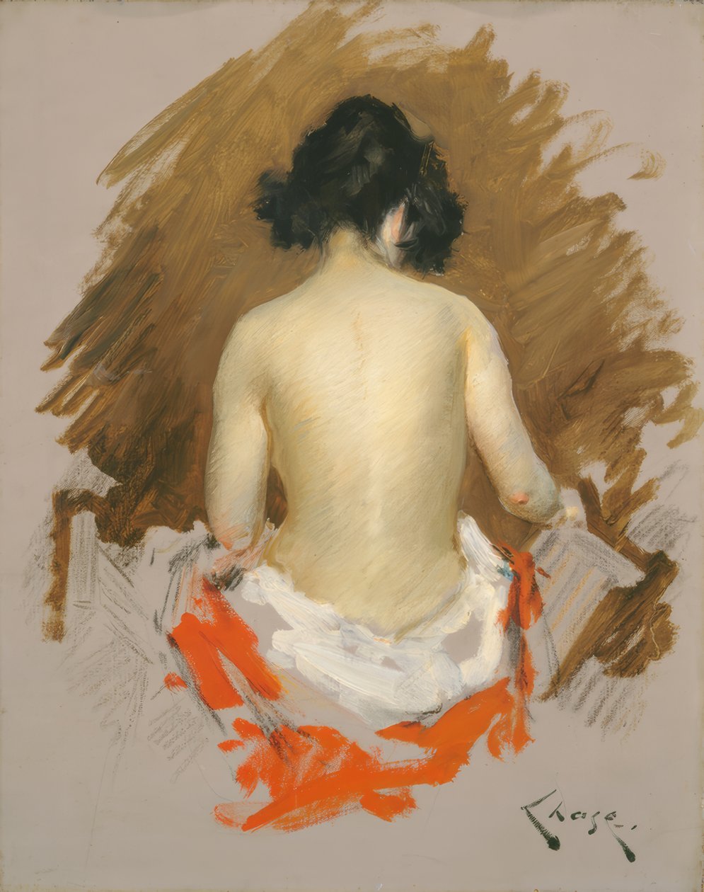 Akt af William Merritt Chase
