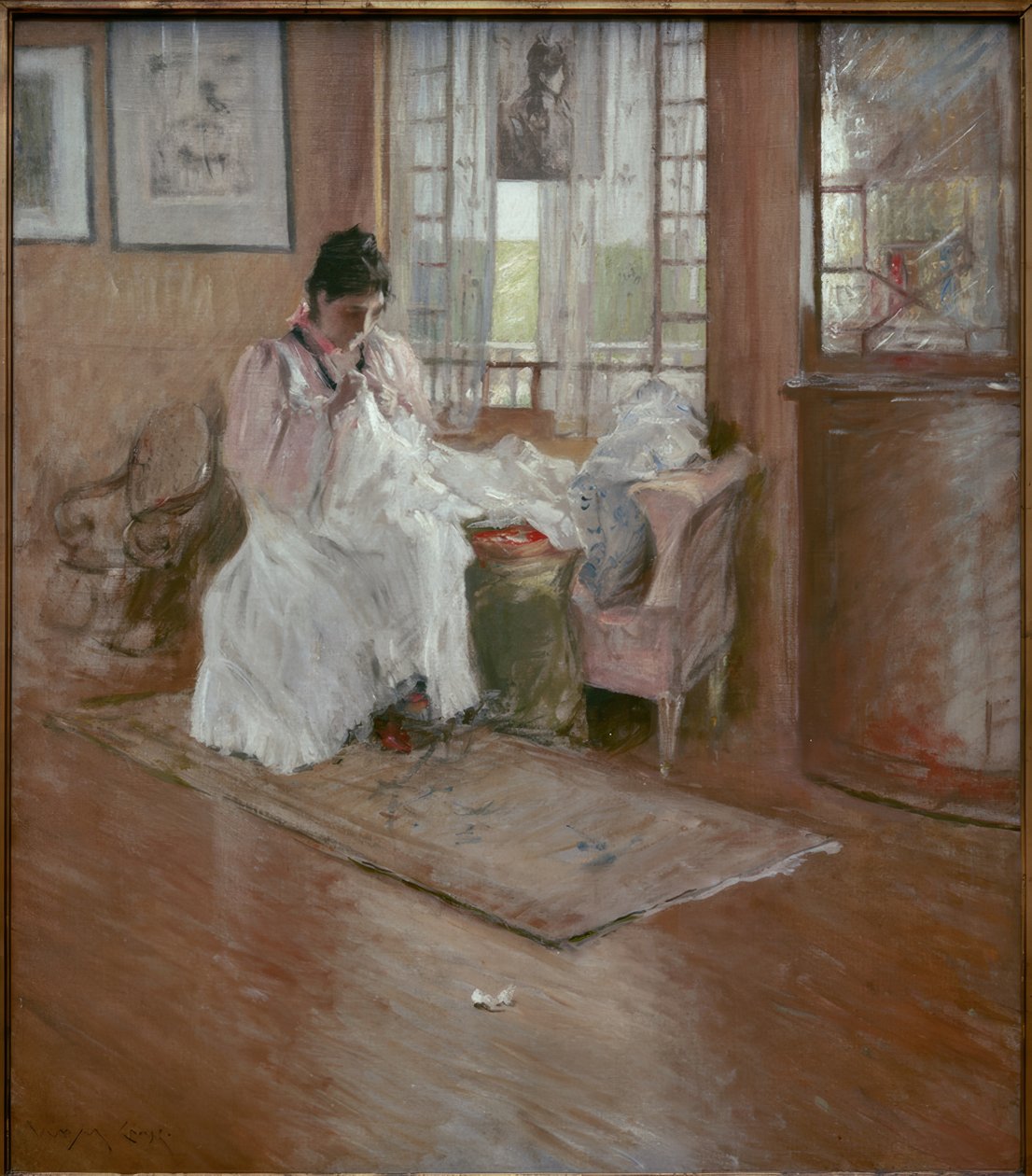 Til den lille af William Merritt Chase