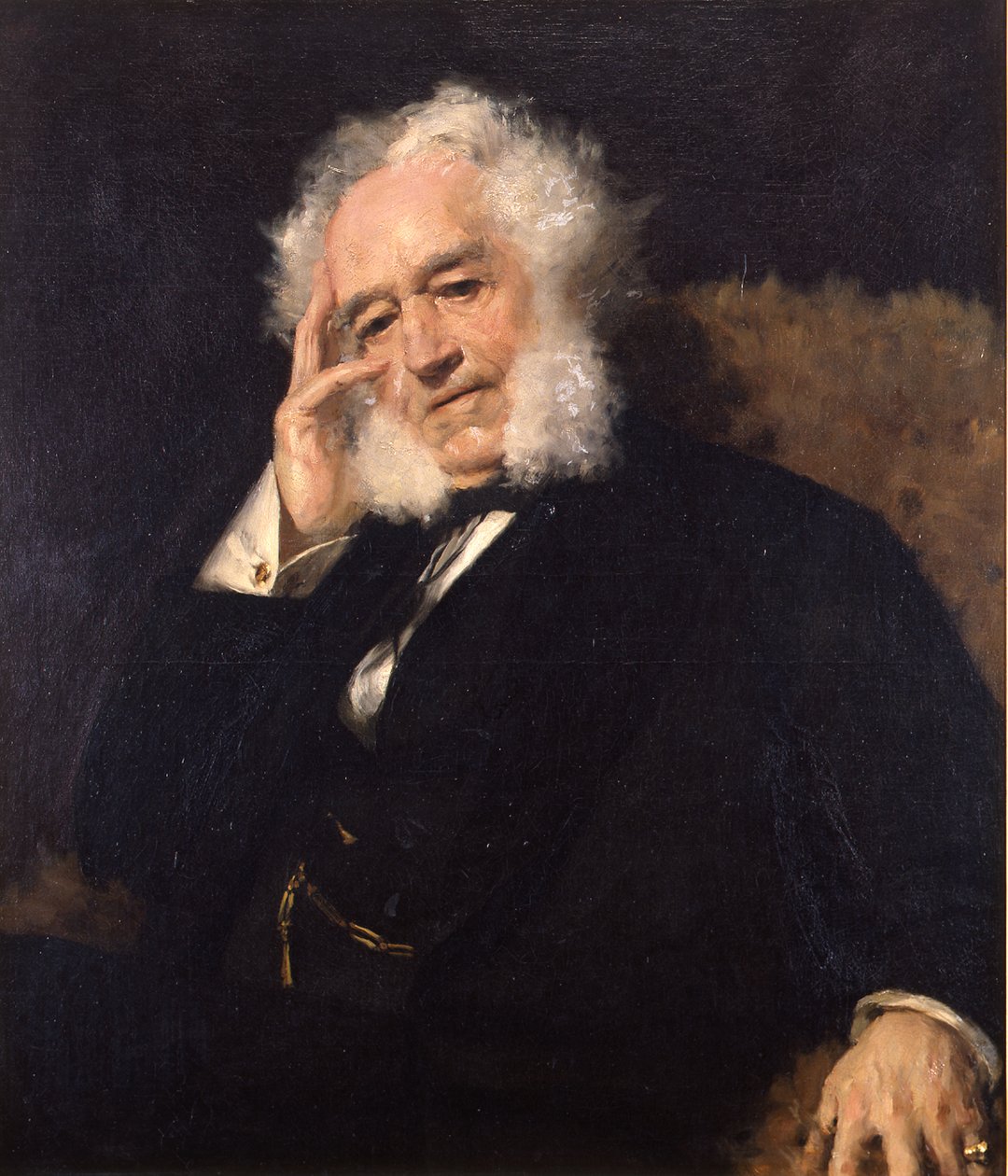 General James Watson Webb, 1880 af William Merritt Chase