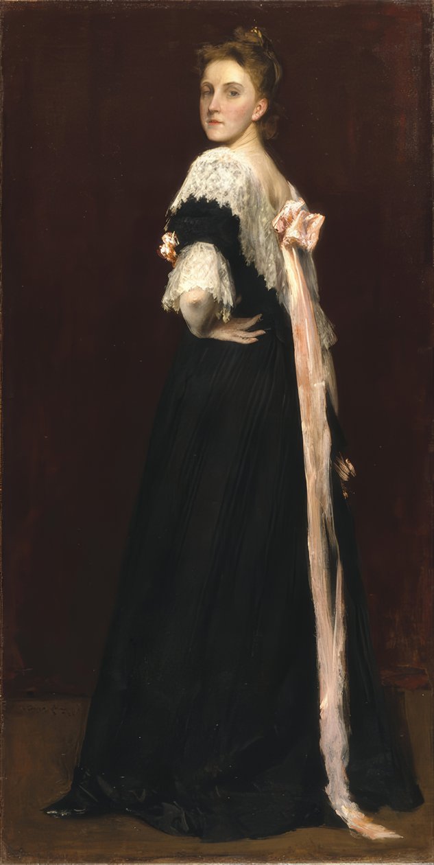 Lydia Field Emmet af William Merritt Chase