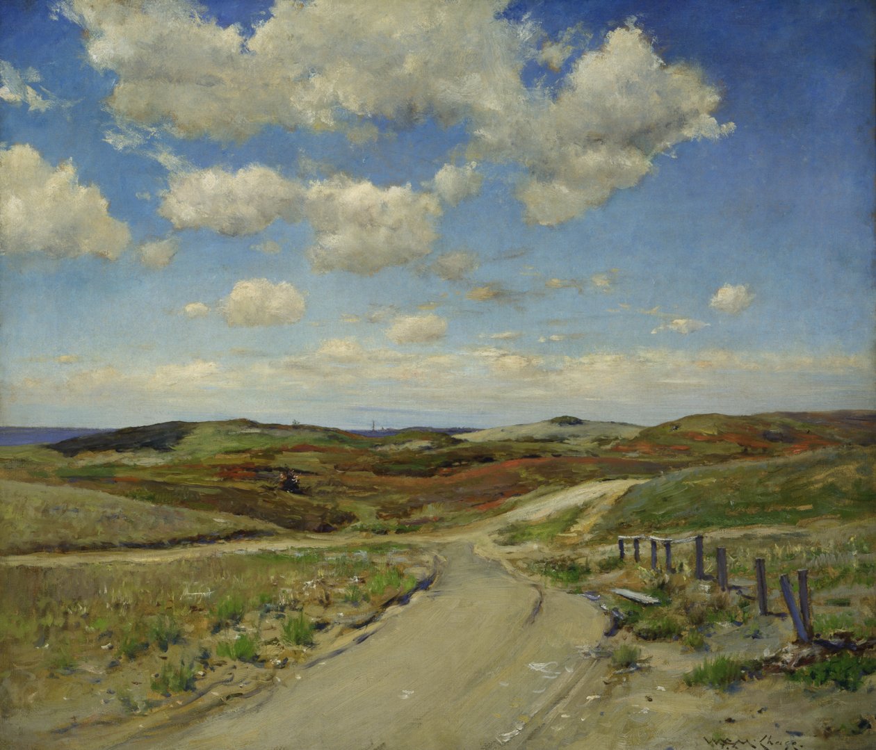 Shinnecock Hills, ca. 1895. af William Merritt Chase