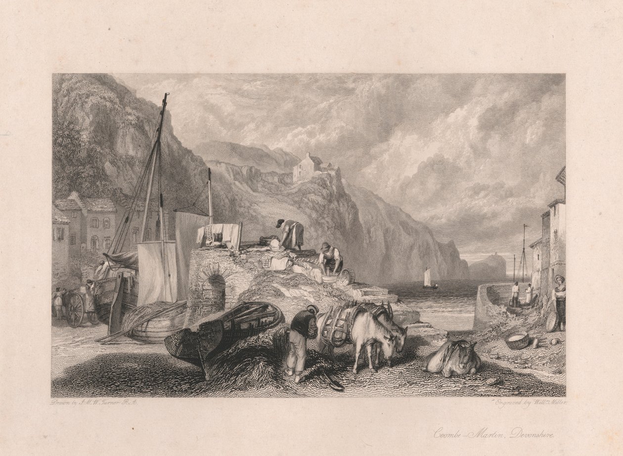 Combe-Martin, Devonshire af William Miller