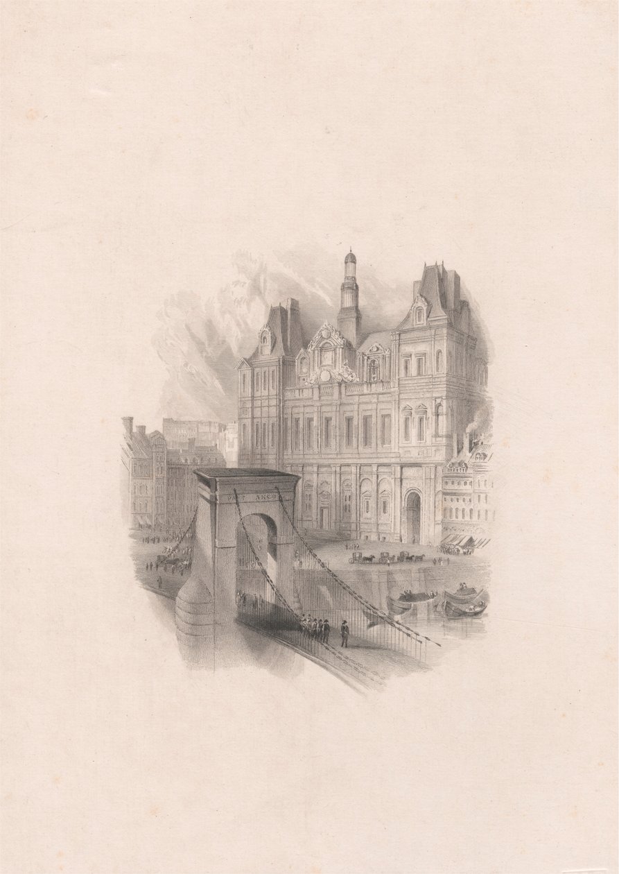 Rådhuset, Paris af William Miller