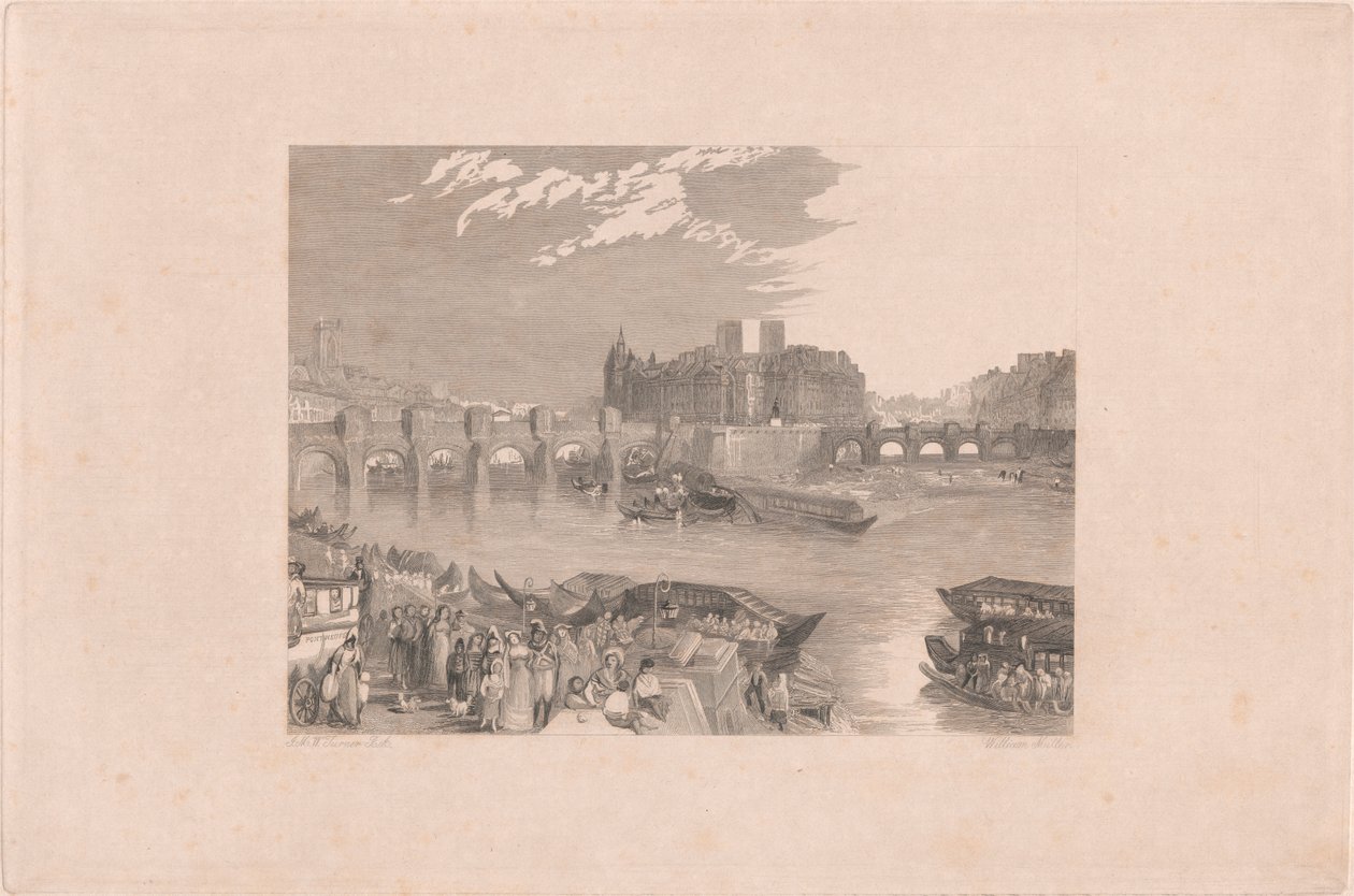Pont Neuf, Paris af William Miller