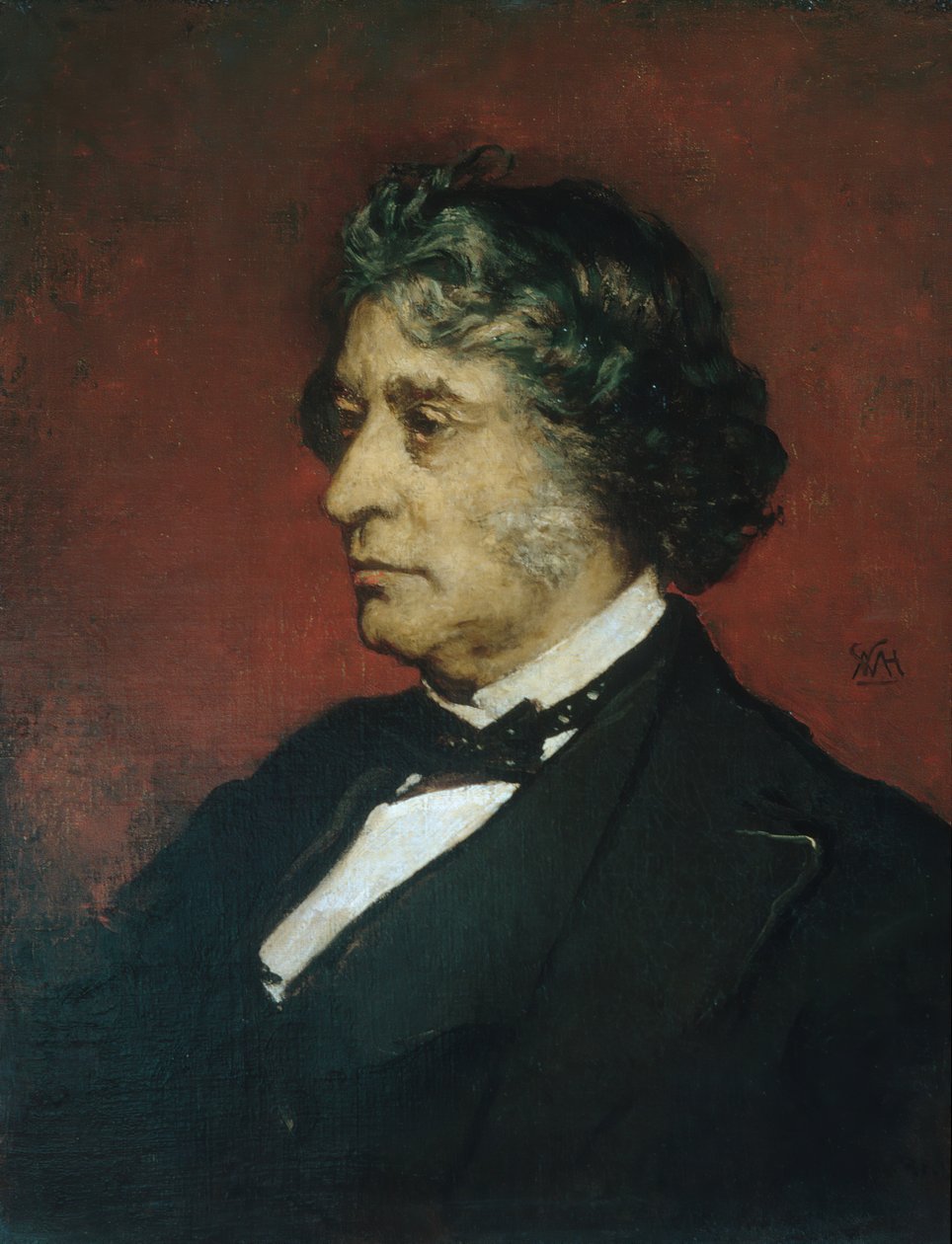 Charles Sumner, 1875. af William Morris Hunt