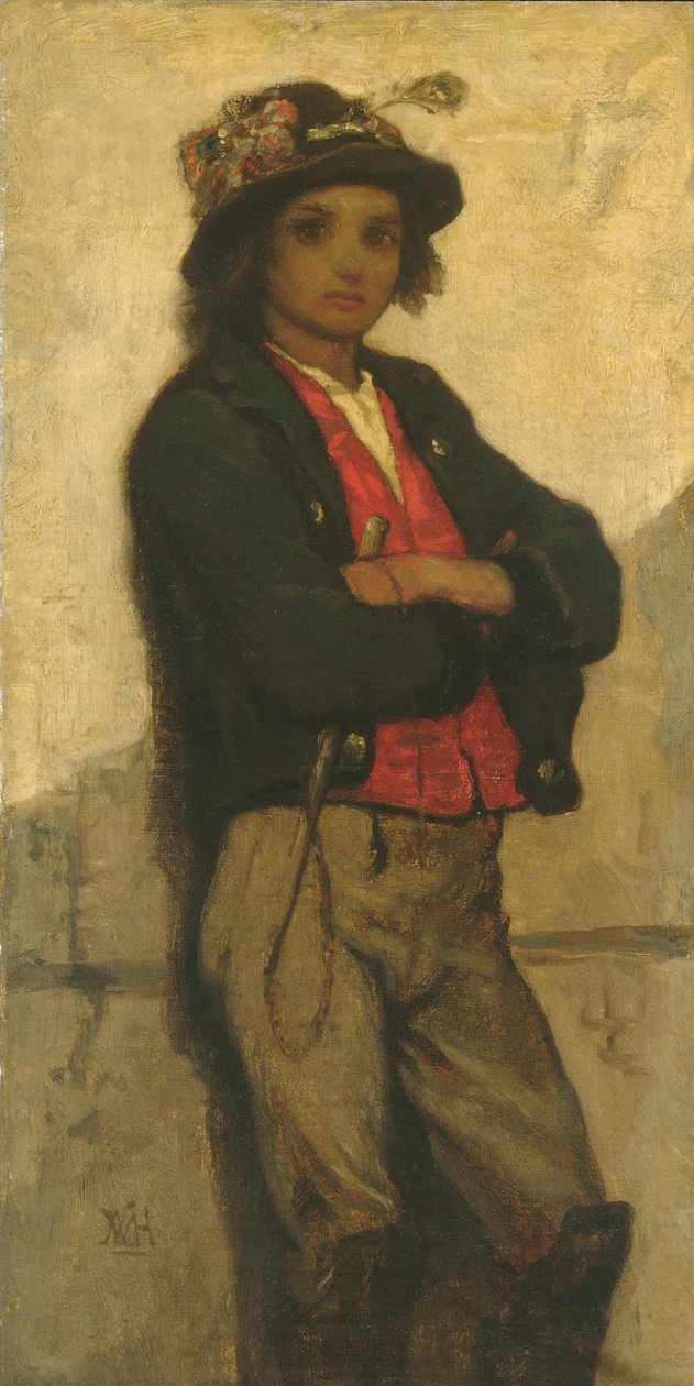 Italiensk dreng, 1866. af William Morris Hunt