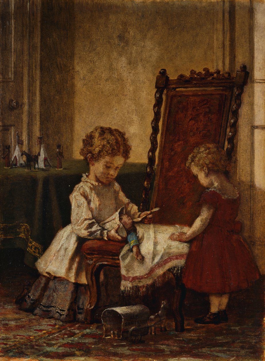 Spiller Field Hospital, af William Morris Hunt