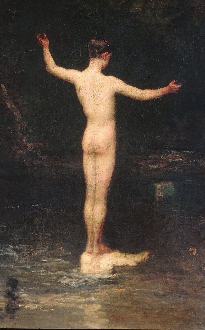 De badende, 1877. af William Morris Hunt
