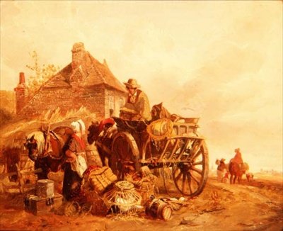 Ud på markedet af William Mulready