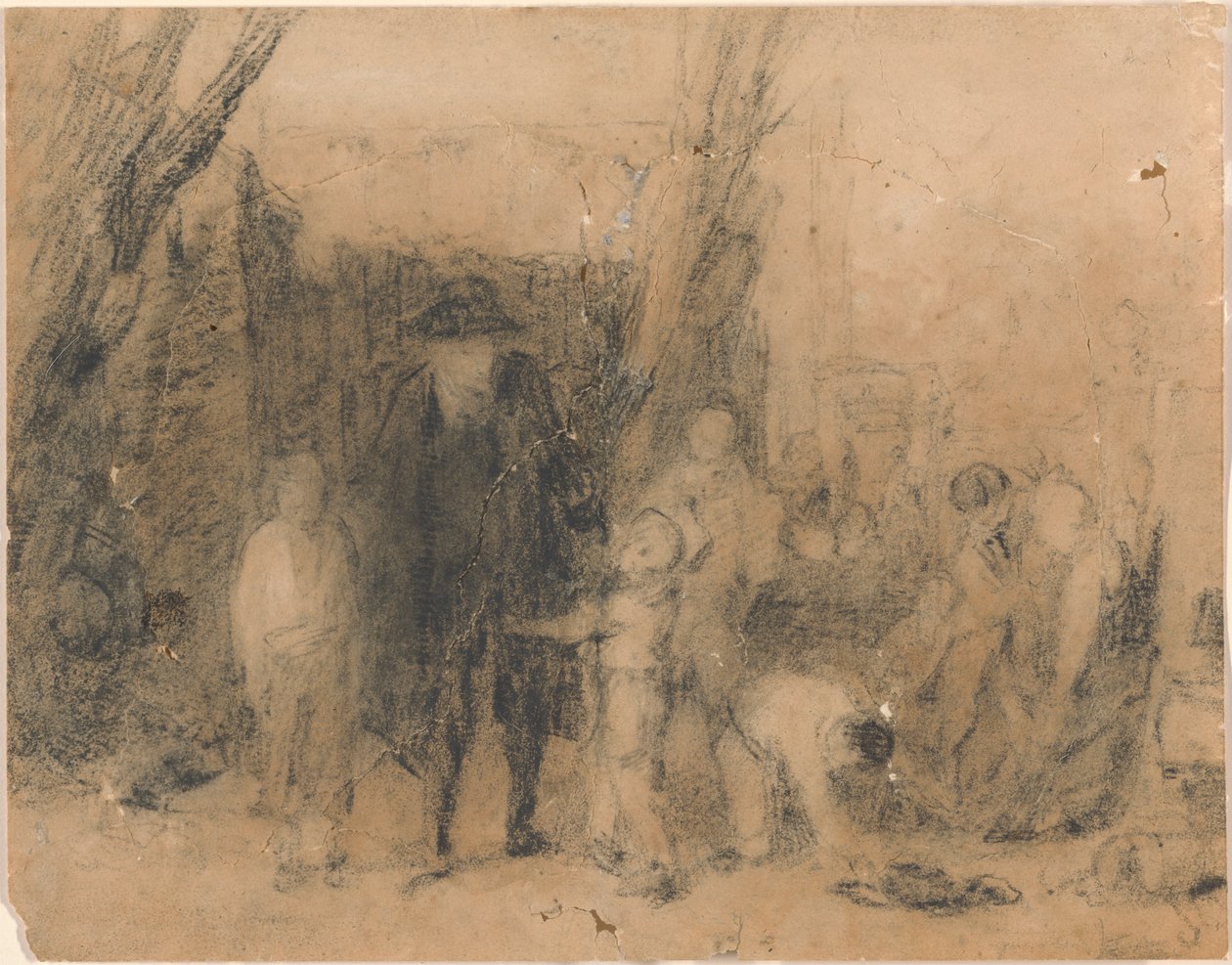 Kampen afbrudt af William Mulready