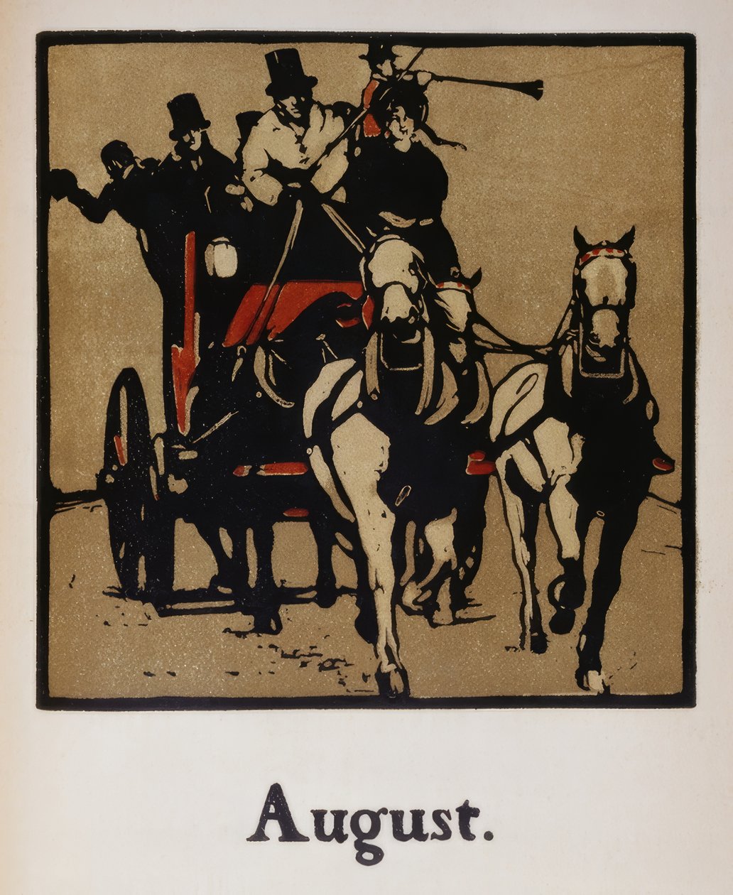 Kørevogn (flid) af William Nicholson