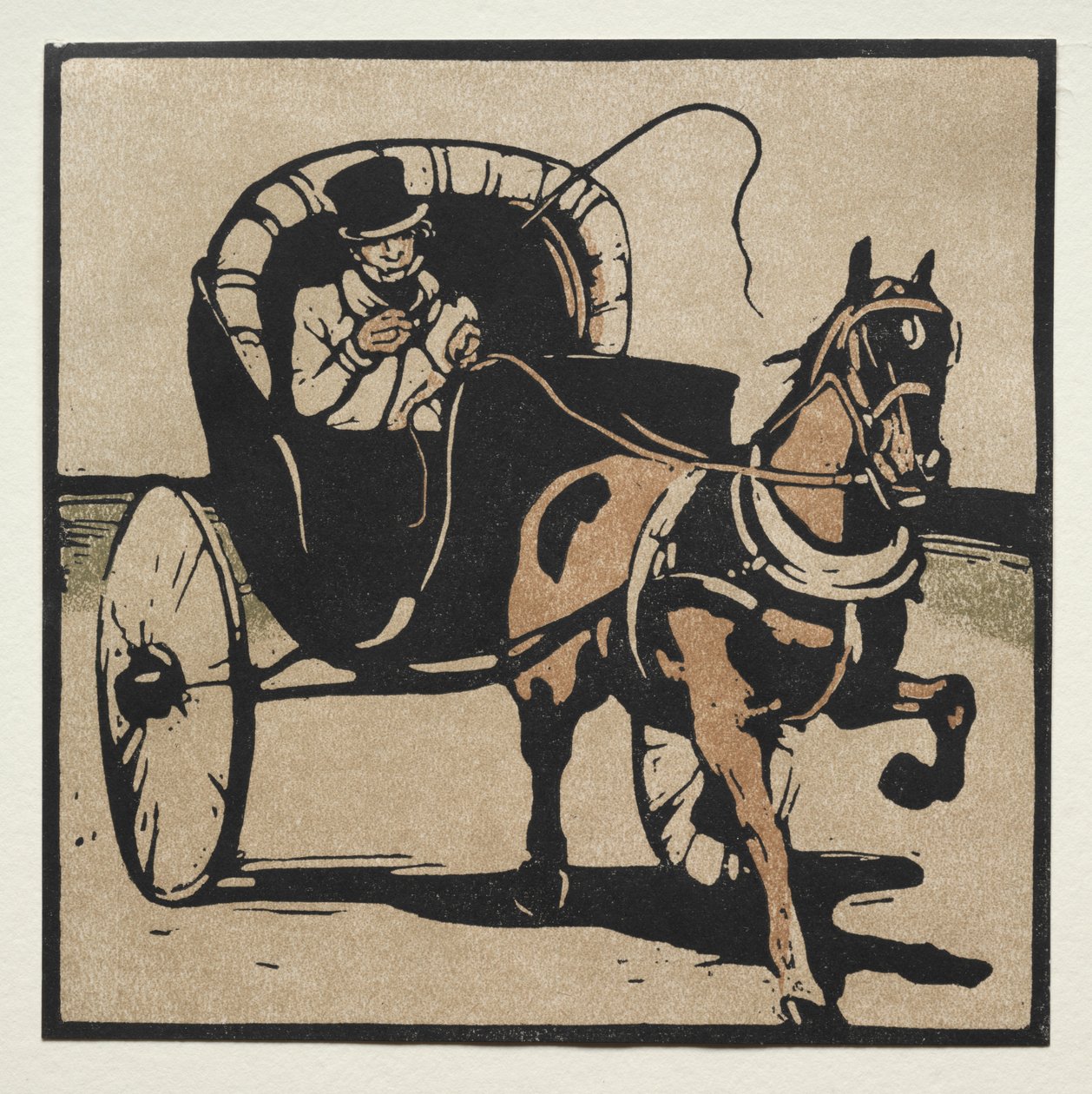 Cabriolet af William Nicholson