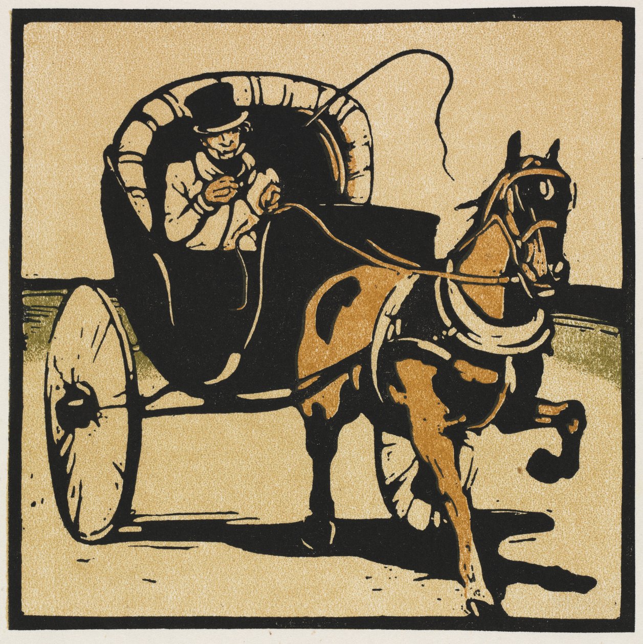 Cabriolet af William Nicholson