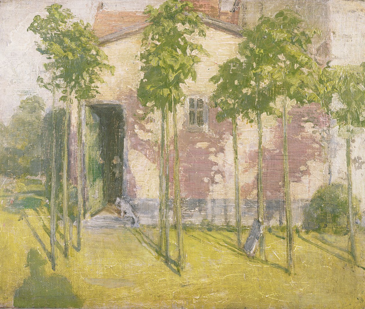 Studiet i foråret, Sutton Veny af William Nicholson