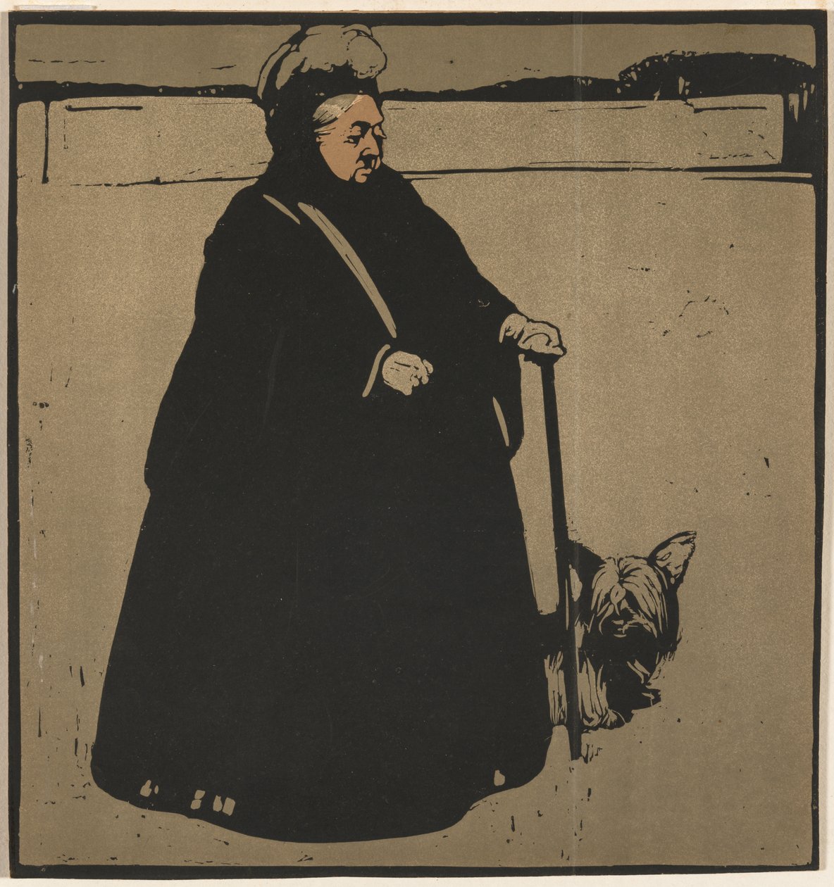 Tolv Portrætter: H. M. Dronningen af William Nicholson