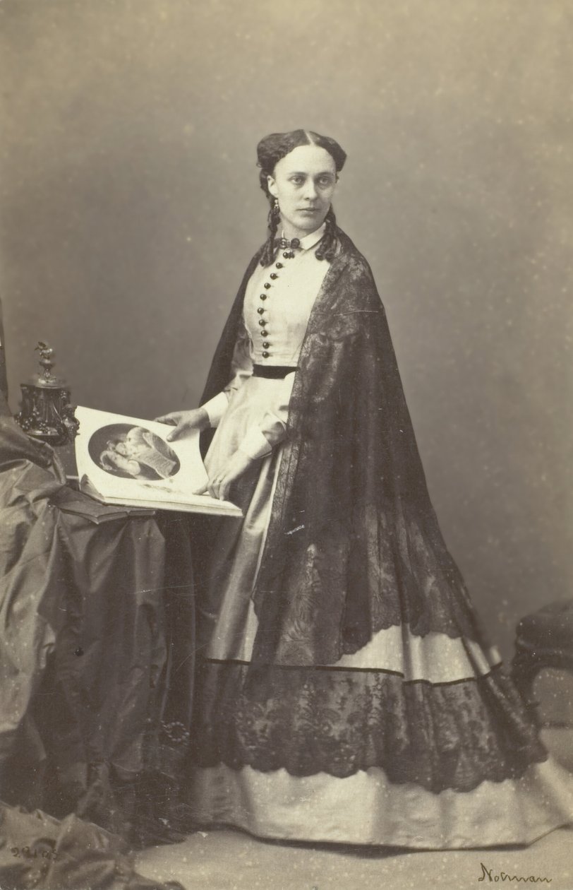 Fru S. H. C. Minearbejder, 18461891. af William Notman