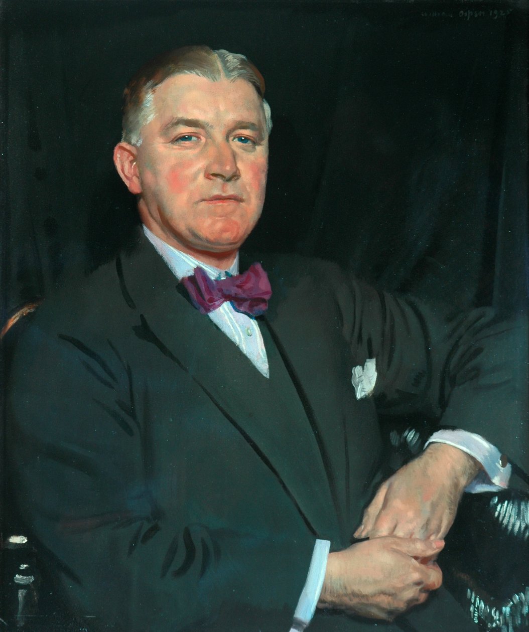T. Howarth, JP, 1925 af William Orpen