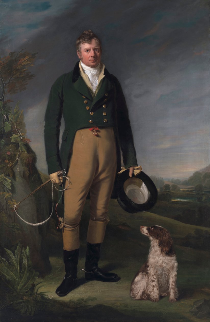 Portræt af en mand af William Owen
