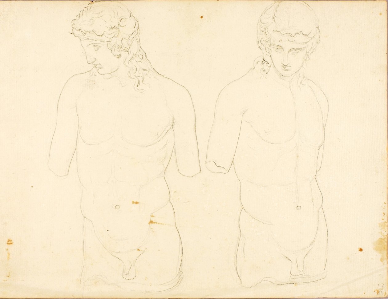 Eros (Vatikanet nr. 250), to visninger af William Page