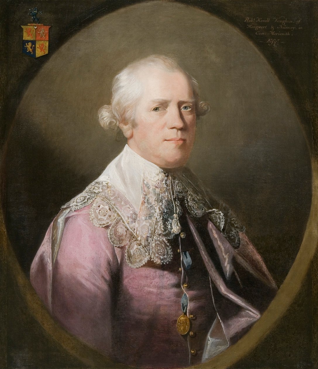 Robert Howell Vaughan, 1738 - 1792, c1784. af William Parry