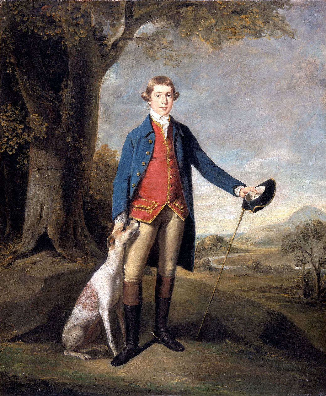 Watkin E. Wynne 1755-1796, 1770. af William Parry