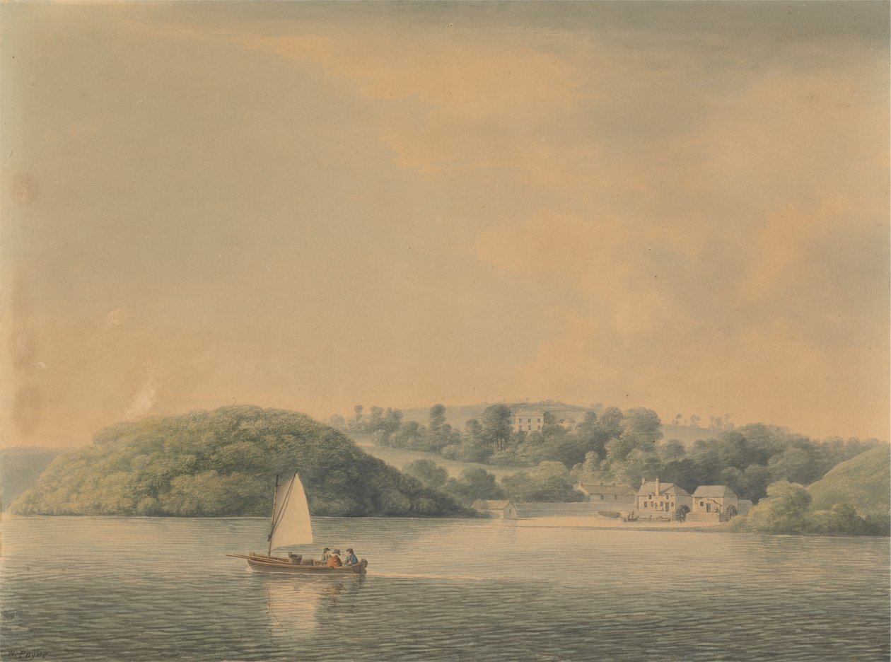Mølle på Tavyen af William Payne