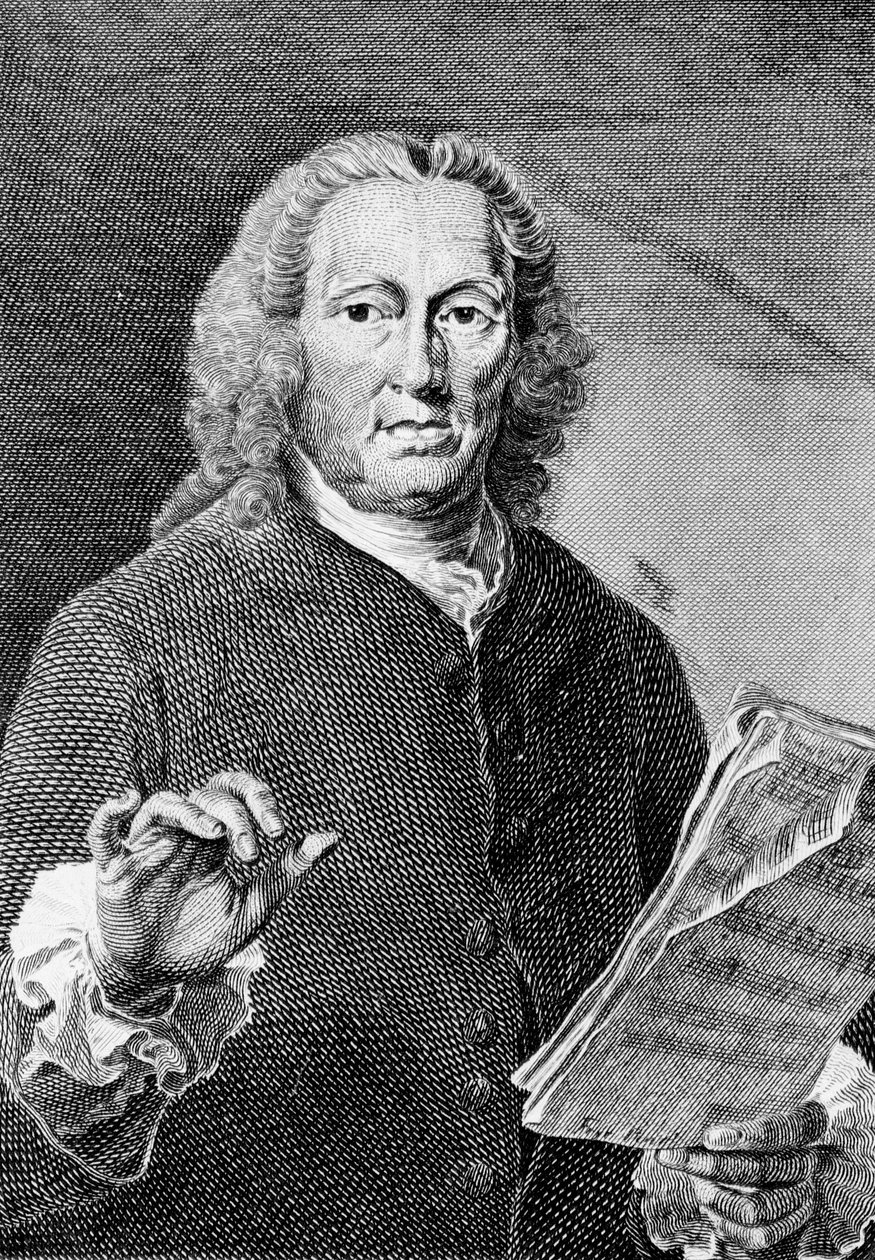 Richard Leveridge, ca. 1760 (mezzotint) af William Pether