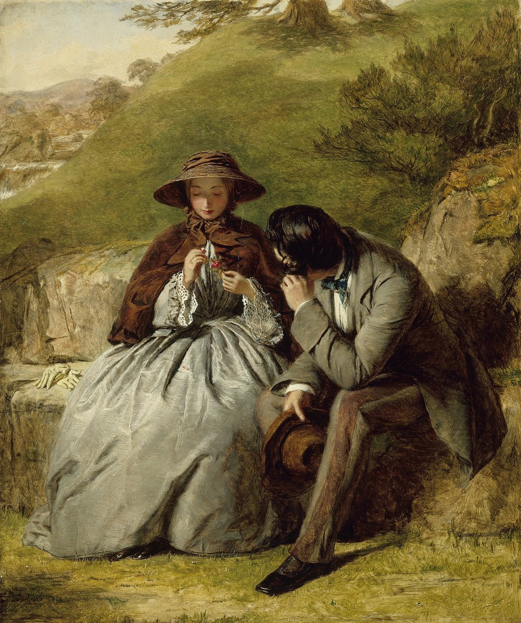 De elskende af William Powell Frith