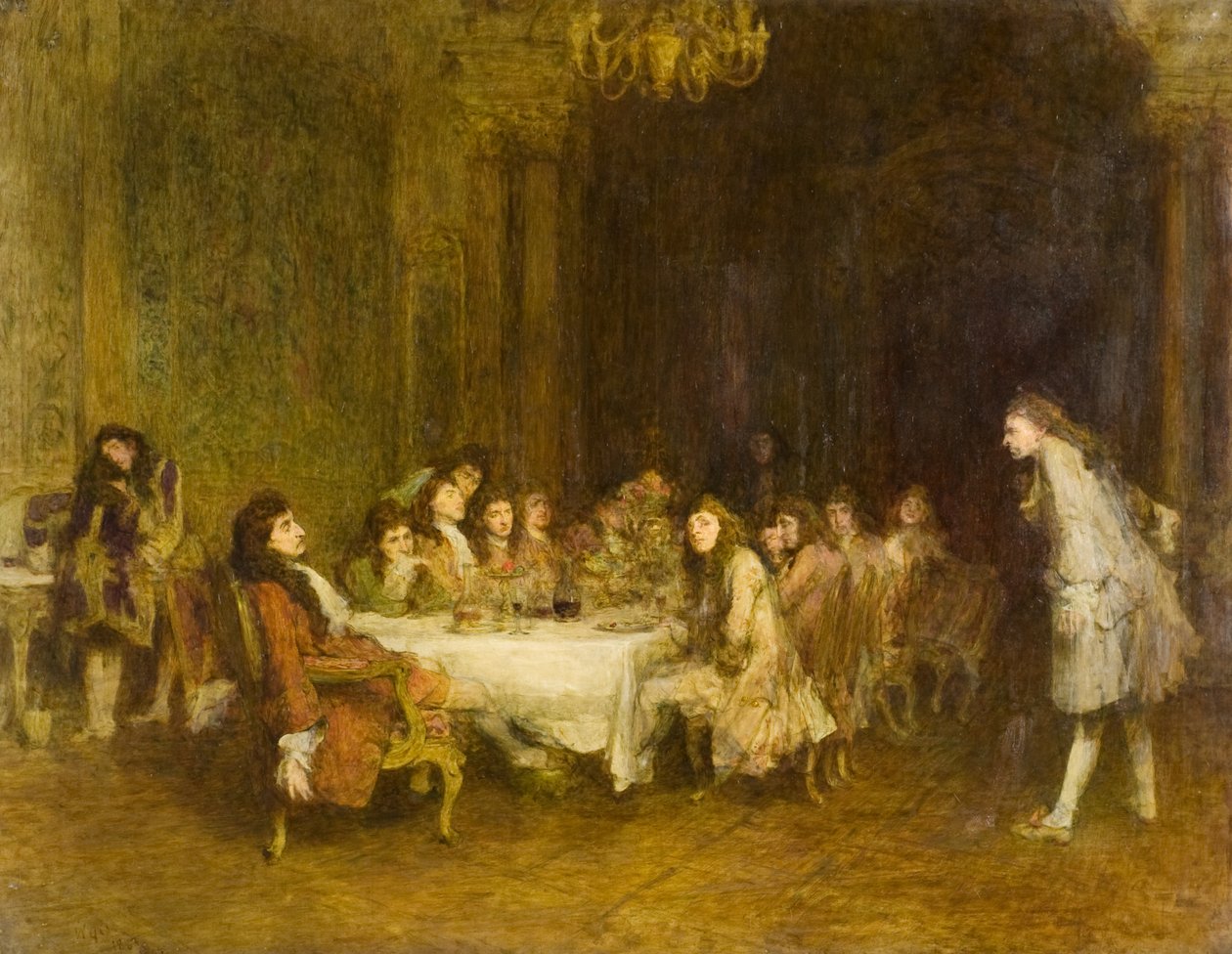 Voltaire-hændelsen af William Quiller Orchardson