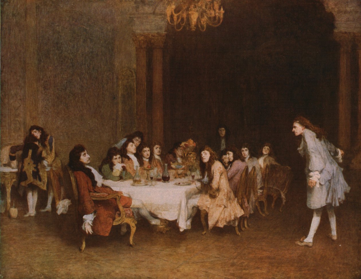Voltaire-hændelsen, 1883-1907, c1930. af William Quiller Orchardson