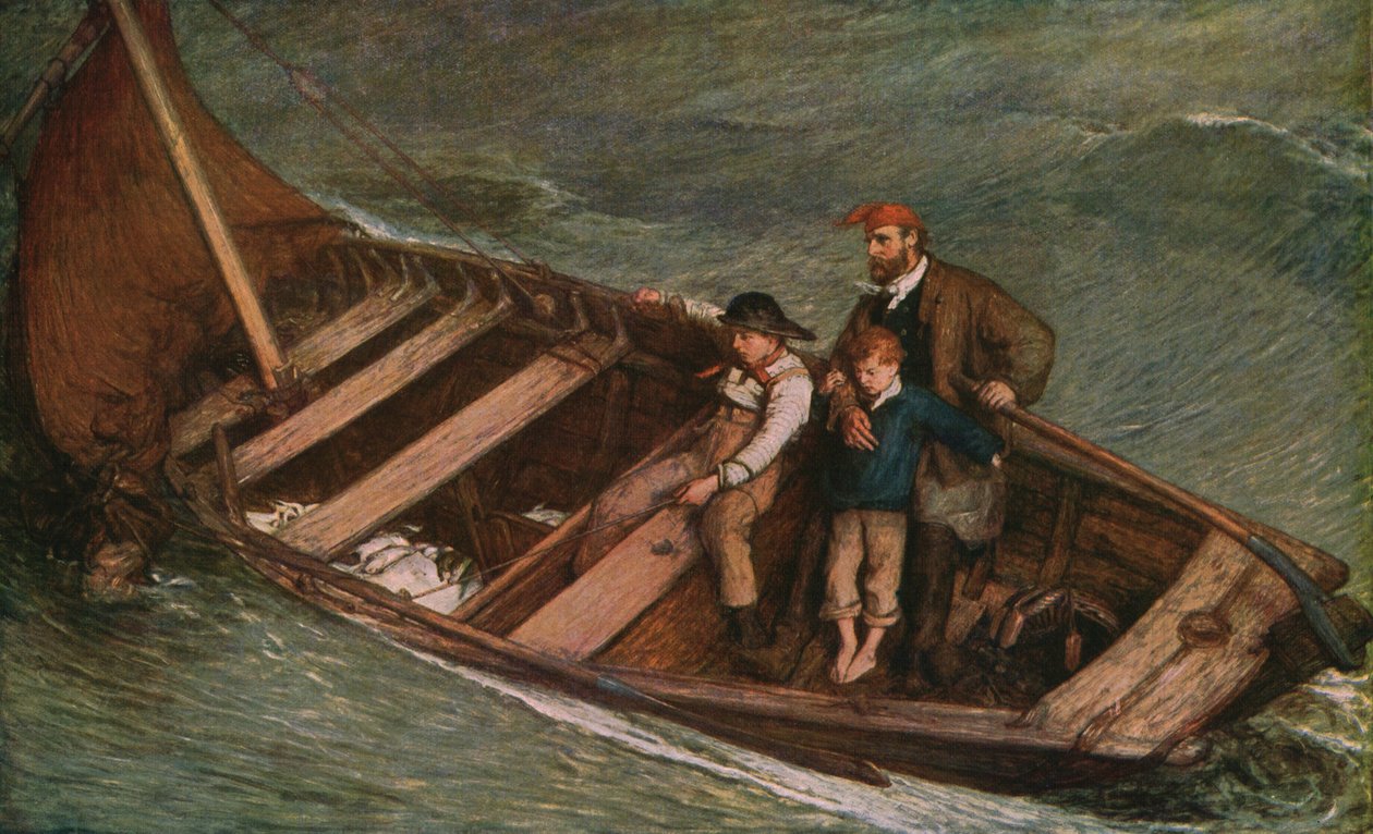 Havets arbejdere, 1870, c1930. af William Quiller Orchardson