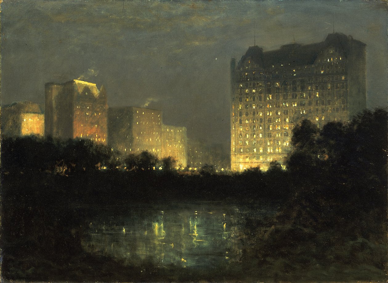 Plaza, ca. 1907-1911. af William R. Derrick