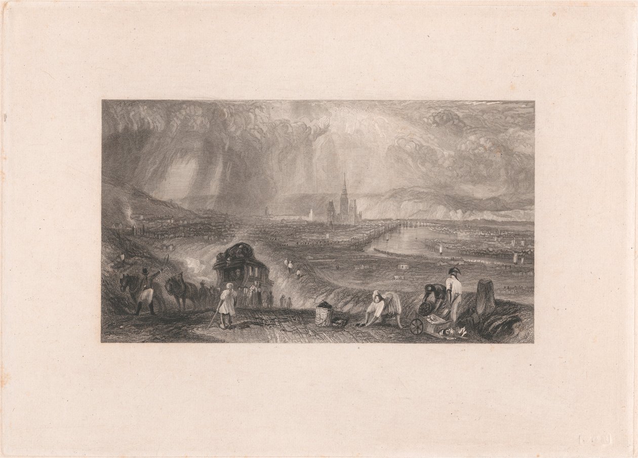 Rouen Fjernsyn af William Richardson