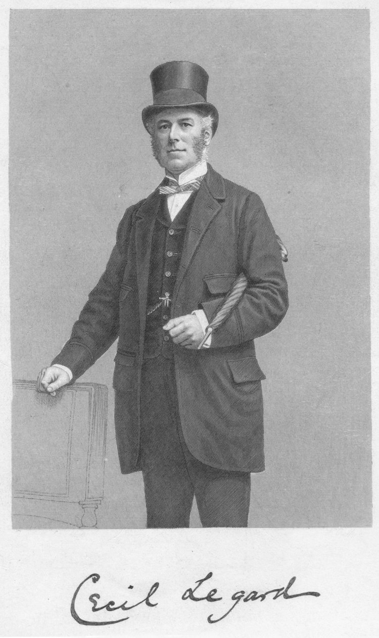 Cecil Legard, 1893. af William Roffe