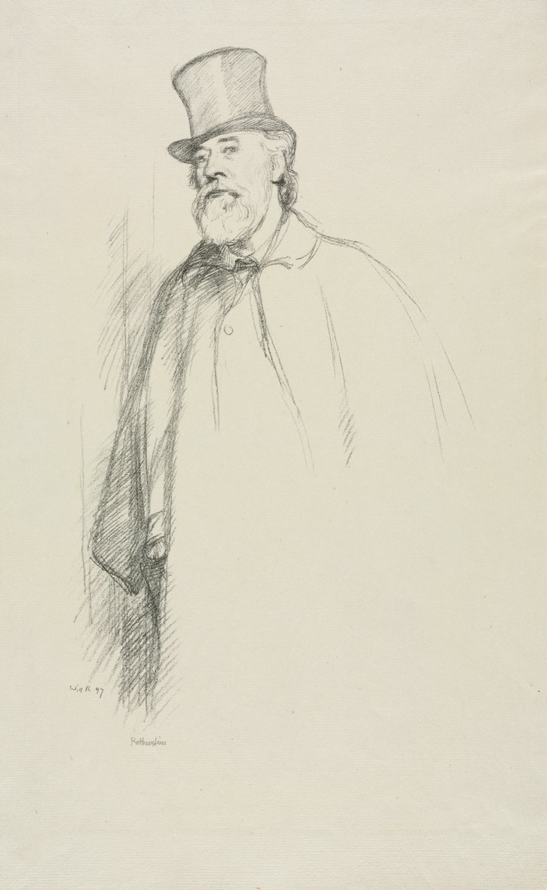 Alphonse Legros af William Rothenstein