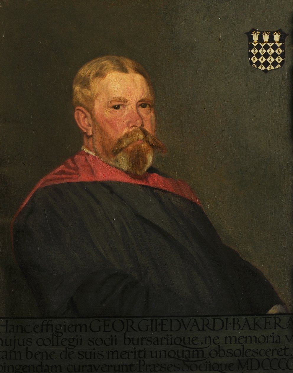 George Edward Baker (olie på lærred) af William Rothenstein