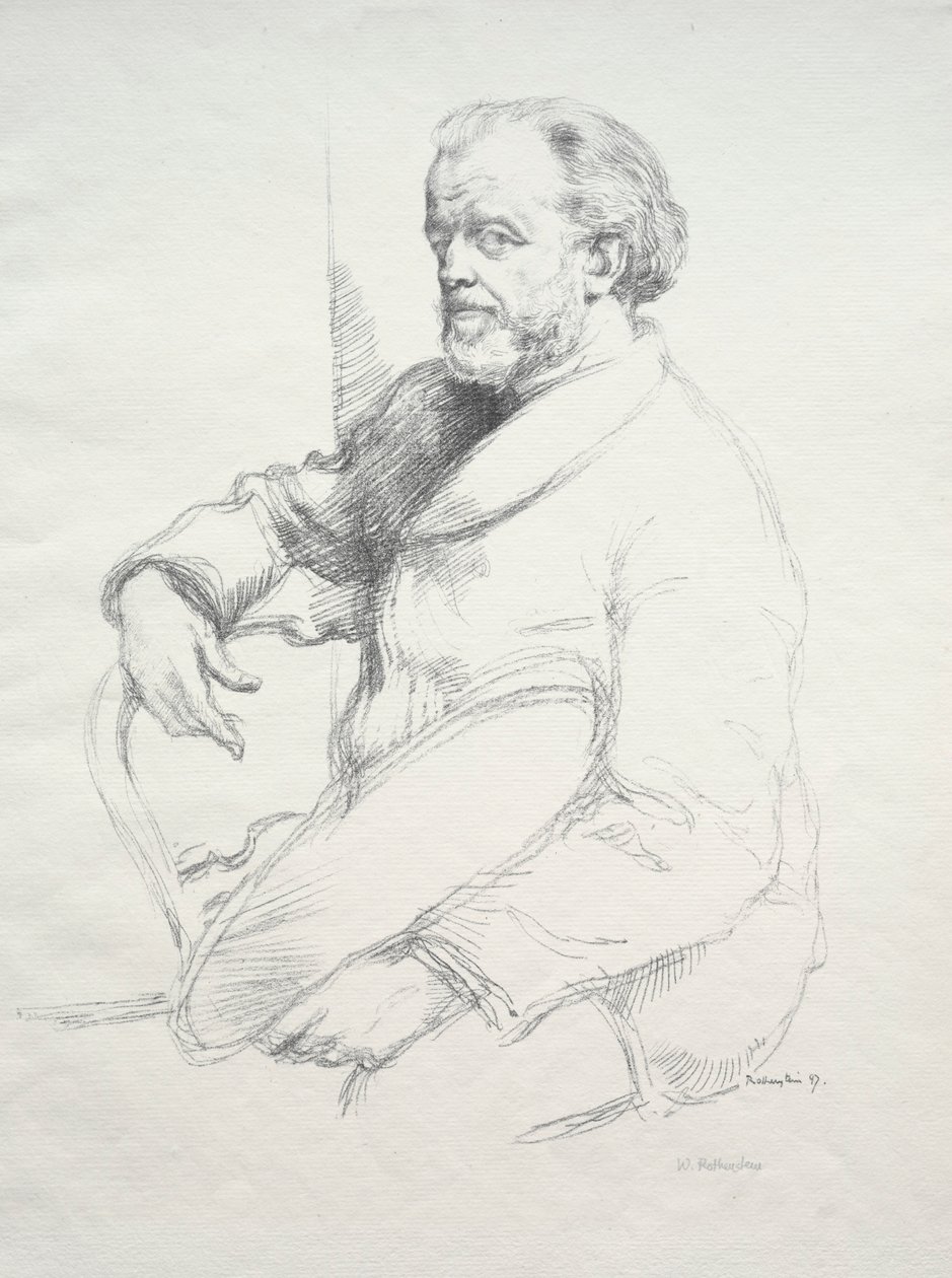 Henri Fantin-Latour, 1897. af William Rothenstein