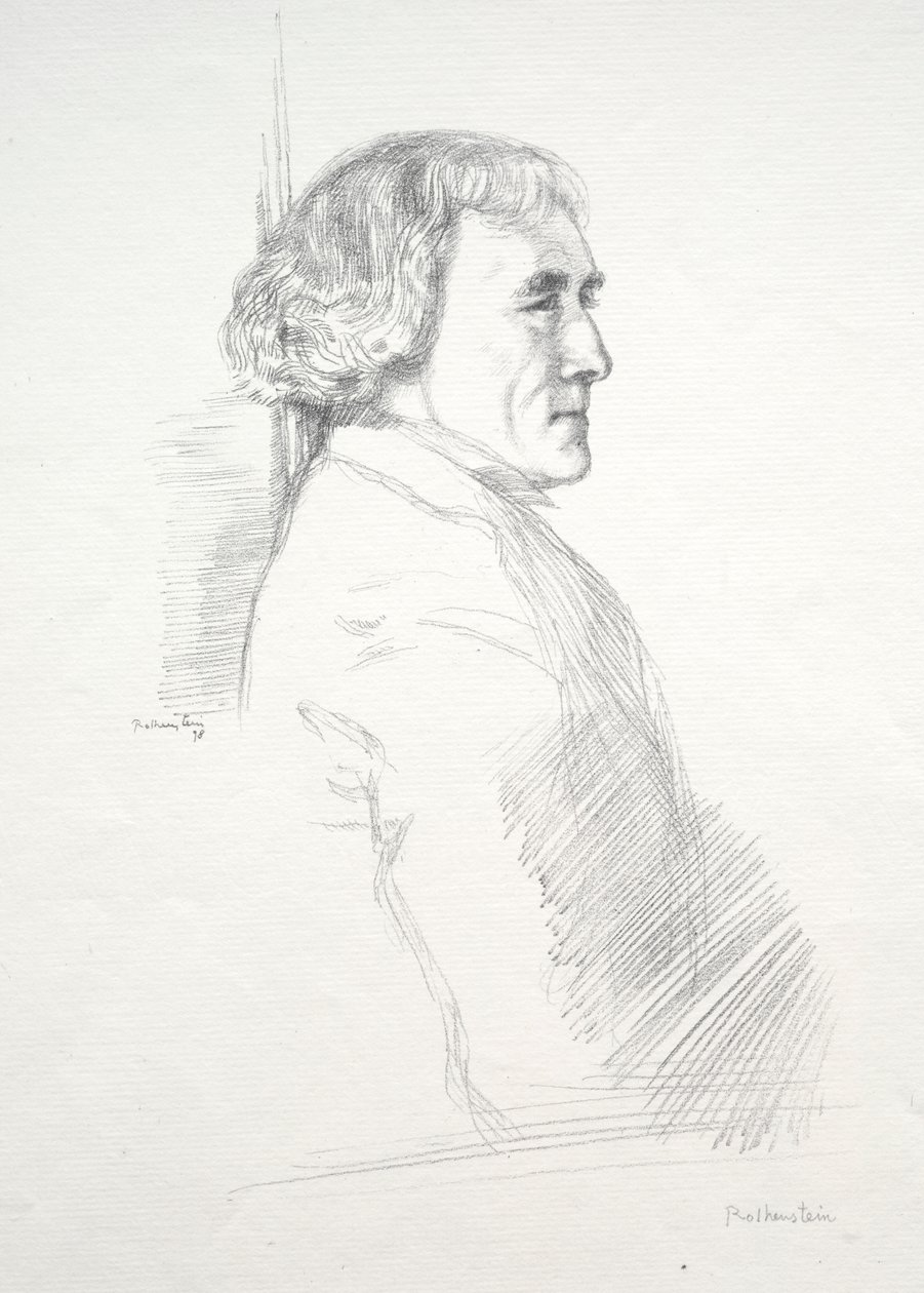 Sir Henry Irving af William Rothenstein