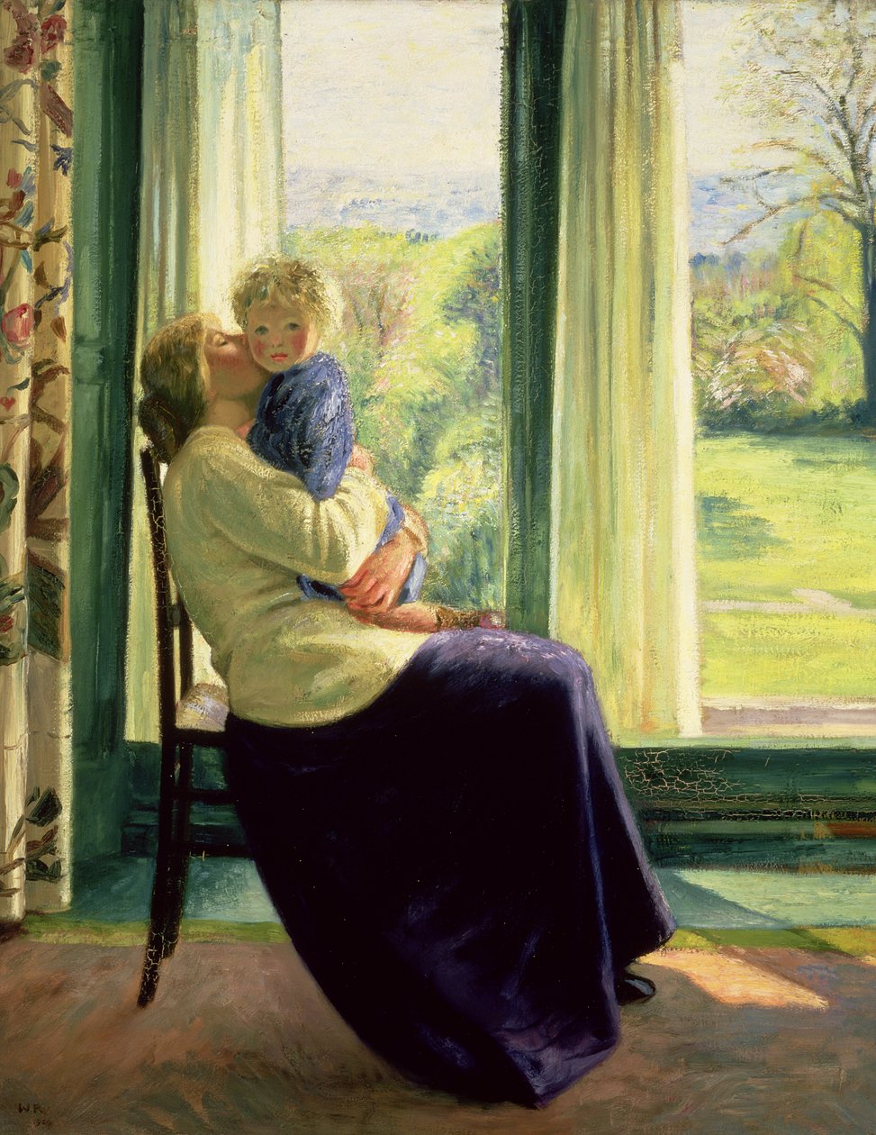 Forår - Morgenstuen af William Rothenstein