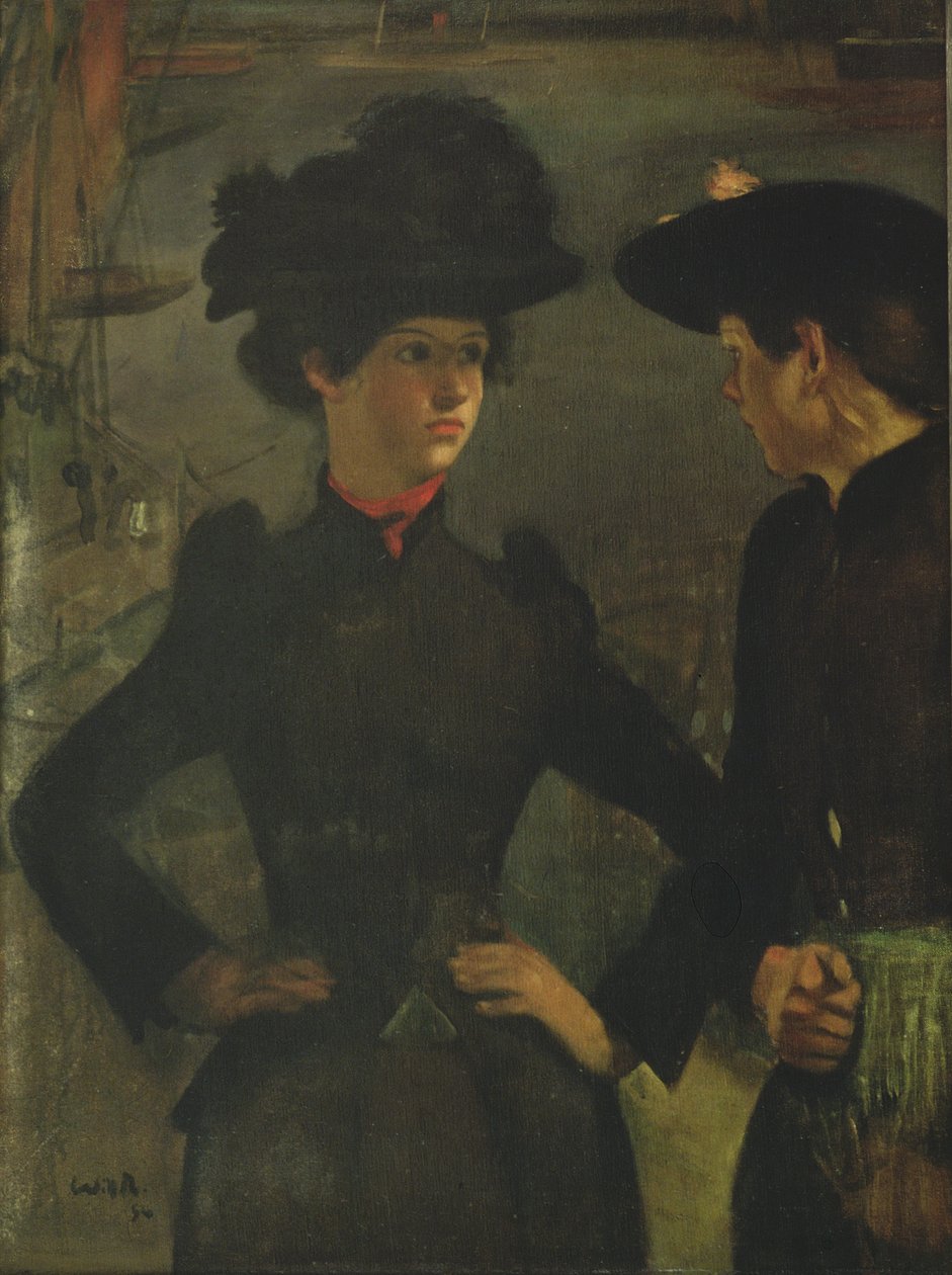 Coster-pigerne af William Rothenstein