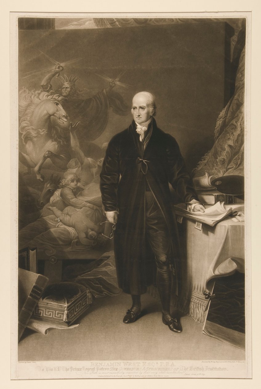 Benjamin West Esq. af William Say