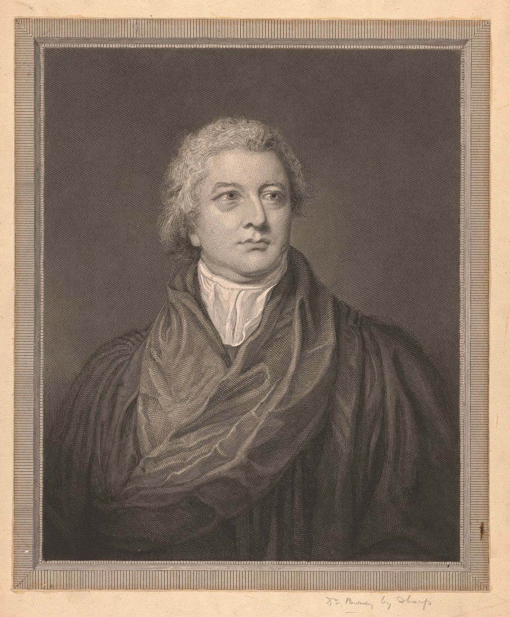 Dr. Burney af William Sharp