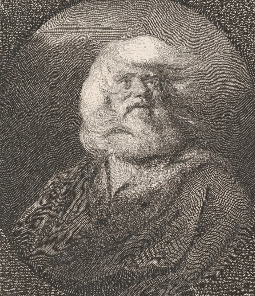 Kong Lear, 1783. af William Sharp