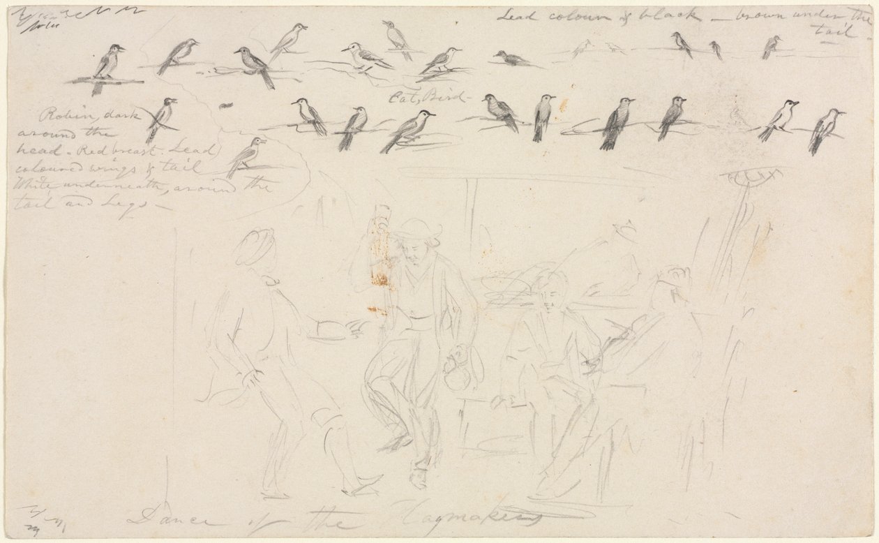 Hømagernes dans, ca. 1845. af William Sidney Mount